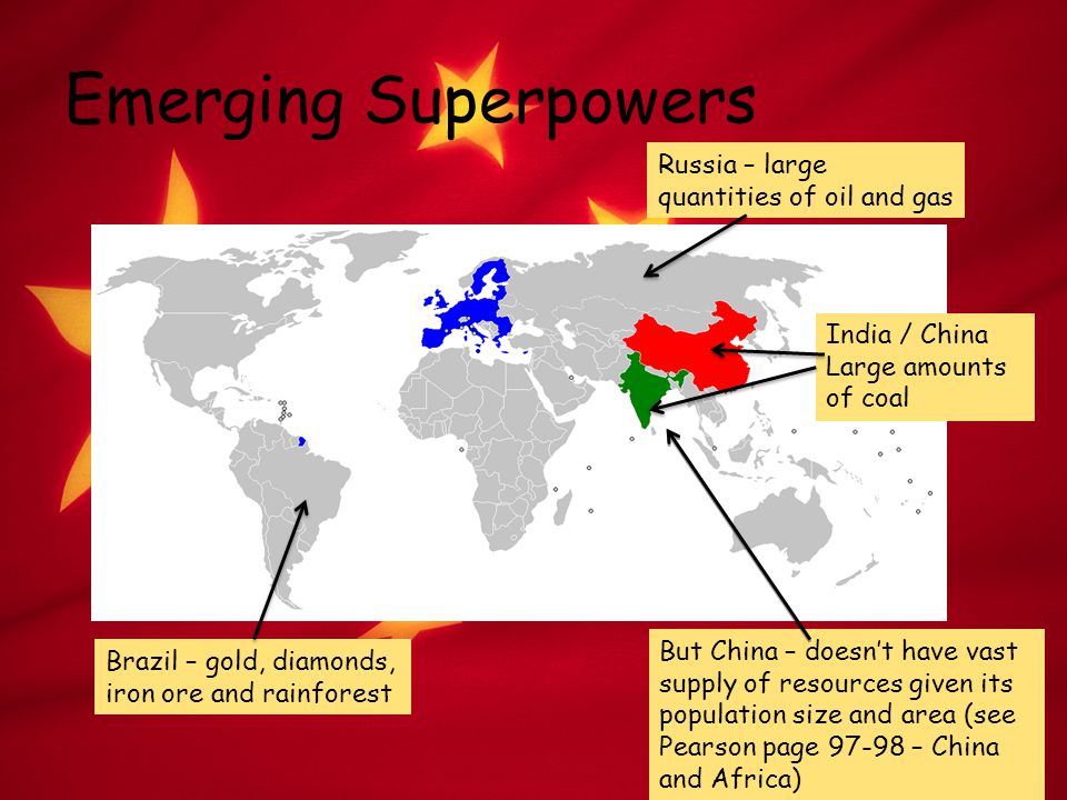 china as an emerging power ppt